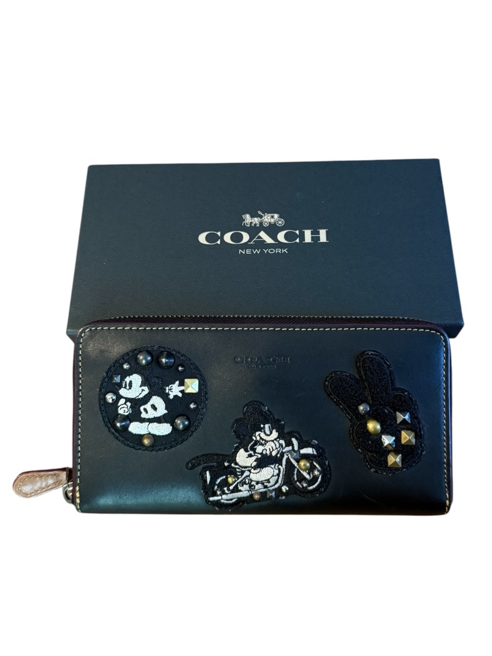 Coach x Disney Mickey Zip Wallet
